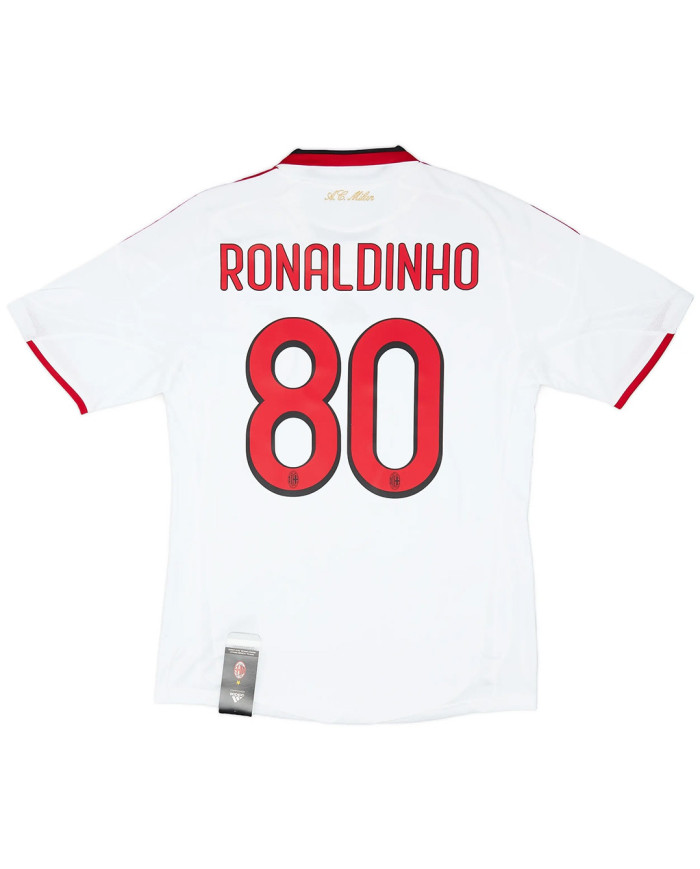 Ronaldinho 80 Retro AC Milan Away Jersey 2009/10