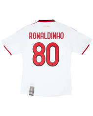 Ronaldinho 80 Retro AC Milan Away Jersey 2009/10