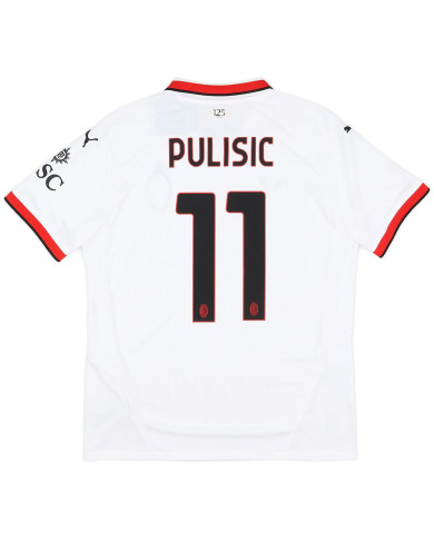 PULISIC 11 AC Milan Away Jersey 2024/25 PULISIC 11 AC Milan Away Jersey 2024/25