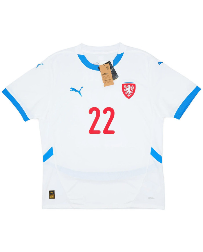 SOUČEK 22 Czech Away Jersey Euro 2024