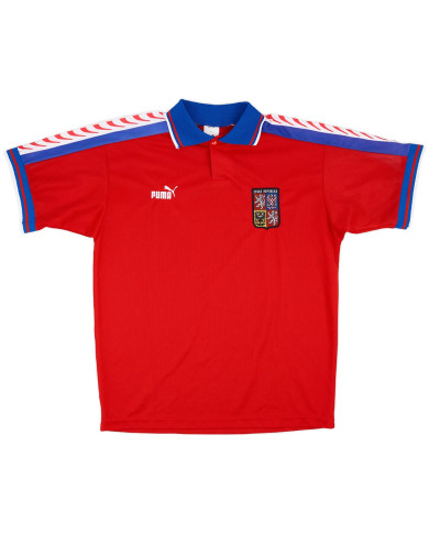 Poborsky 8 Czech Republic Home Jersey 1996/98