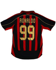 Ronaldo 99 Retro AC Milan Home Jersey 2006/07