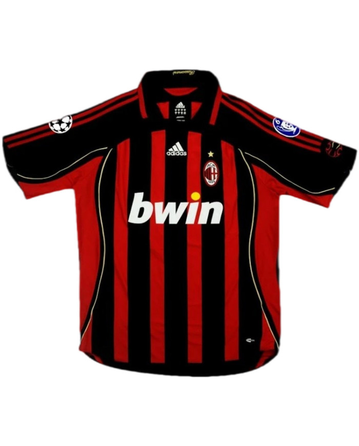 MALDINI 3 Retro AC Milan UCL Home Jersey 2006/07