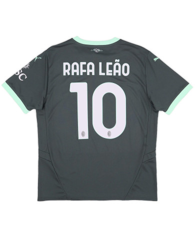 RAFA LEÃO 10 AC Milan Third Jersey 2024/25 RAFA LEÃO 10 AC Milan Third Jersey 2024/25