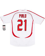 PIRLO 21 Retro AC Milan UCL Final Away Jersey 2006/07