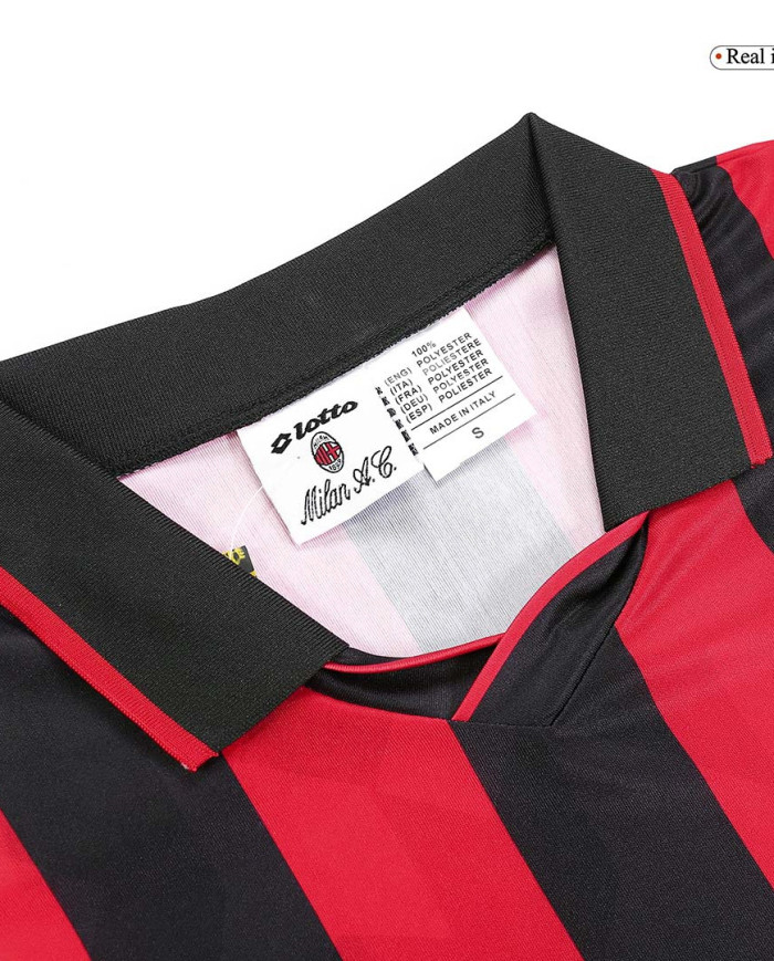 Retro AC Milan Home Jersey 1992/93