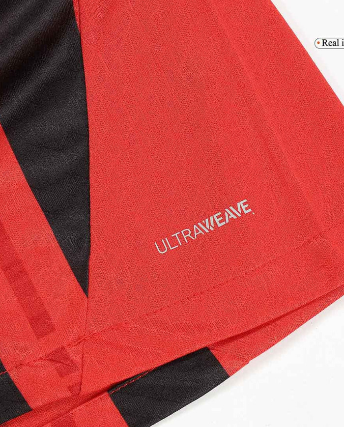 PULISIC 11 AC Milan Home Match Jersey 2024/25 - UCL Font