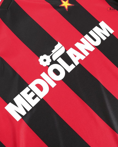 Retro AC Milan Home Jersey 1990/91 Retro AC Milan Home Jersey 1990/91