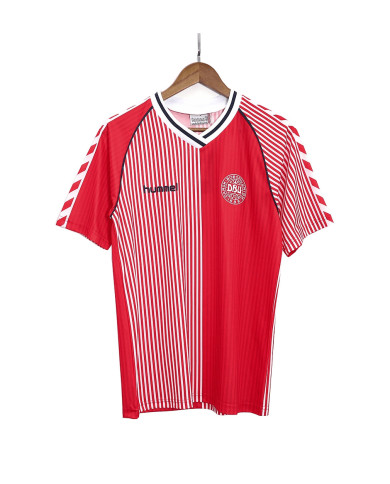 Classic Denmark Home Jersey 1986