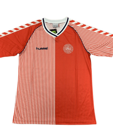Classic Denmark Home Jersey 1986