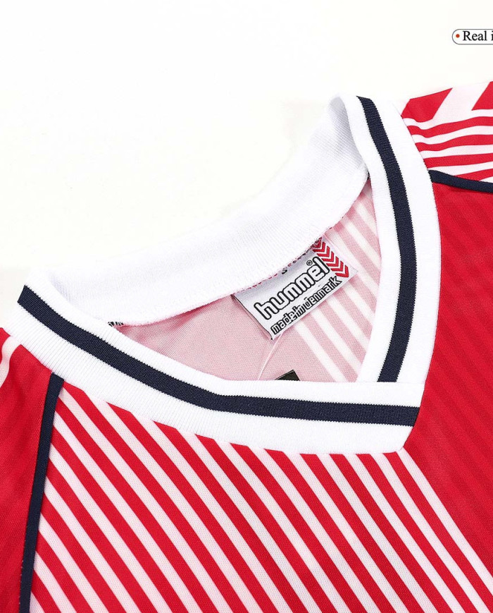Classic Denmark Home Jersey 1986