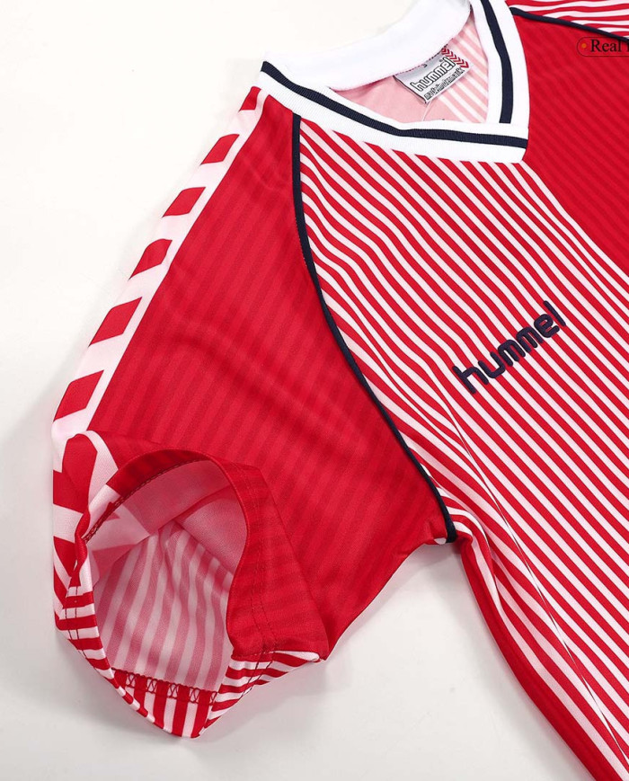 Classic Denmark Home Jersey 1986