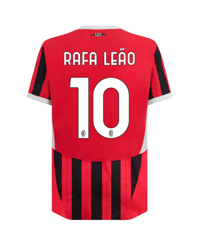 RAFA LEÃO 10 AC Milan Home Jersey Player Version 2024/25 RAFA LEÃO 10 AC Milan Home Jersey Player Version 2024/25