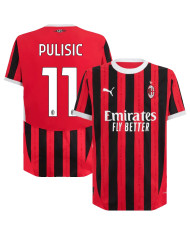 PULISIC 11 AC Milan Home Jersey Player Version 2024/25