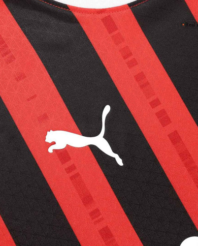 PULISIC 11 AC Milan Home Jersey Player Version 2024/25 PULISIC 11 AC Milan Home Jersey Player Version 2024/25