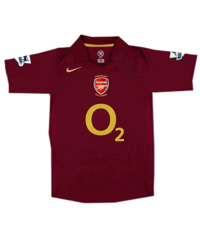 Bergkamp 10 Retro Arsenal Home Jersey 2005/06 Bergkamp 10 Retro Arsenal Home Jersey 2005/06