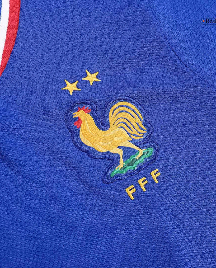 Kids France Home Kit Euro 2024