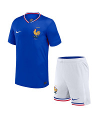 France Home Kit(Jersey+Shorts) Euro 2024