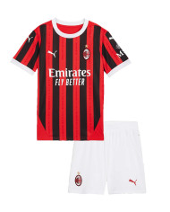 Kids AC Milan Home Jersey Kit 2024/25