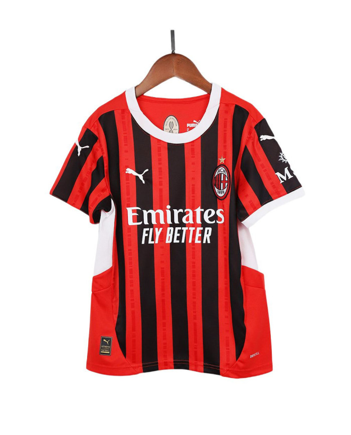 Kids AC Milan Home Jersey Kit 2024/25