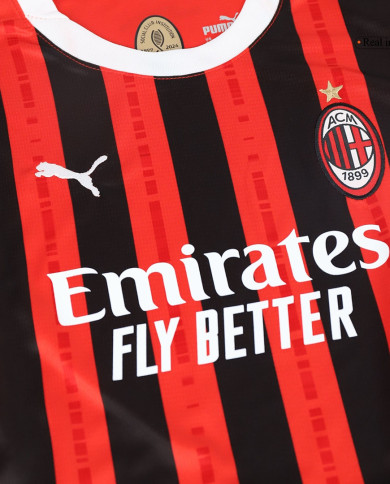 Kids AC Milan Home Jersey Kit 2024/25