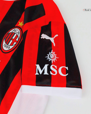 Kids AC Milan Home Jersey Kit 2024/25