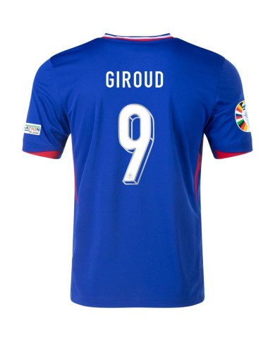GIROUD 9 France Home Jersey Euro 2024 GIROUD 9 France Home Jersey Euro 2024
