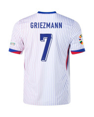 GRIEZMANN 7 France Away Jersey Euro 2024