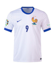 GIROUD 9 France Away Jersey Euro 2024