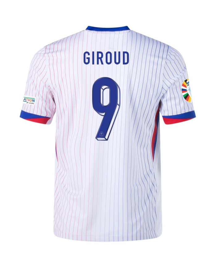 GIROUD 9 France Away Jersey Euro 2024