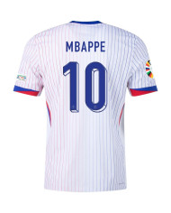 MBAPPE 10 France Away Jersey Player Version Euro 2024