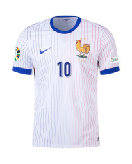 MBAPPE 10 France Away Jersey Player Version Euro 2024
