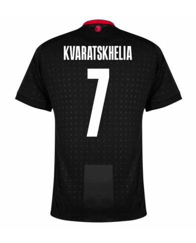 KVARATSKHELIA 7 Georgia Away Jersey Euro 2024