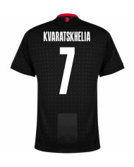 KVARATSKHELIA 7 Georgia Away Jersey Euro 2024