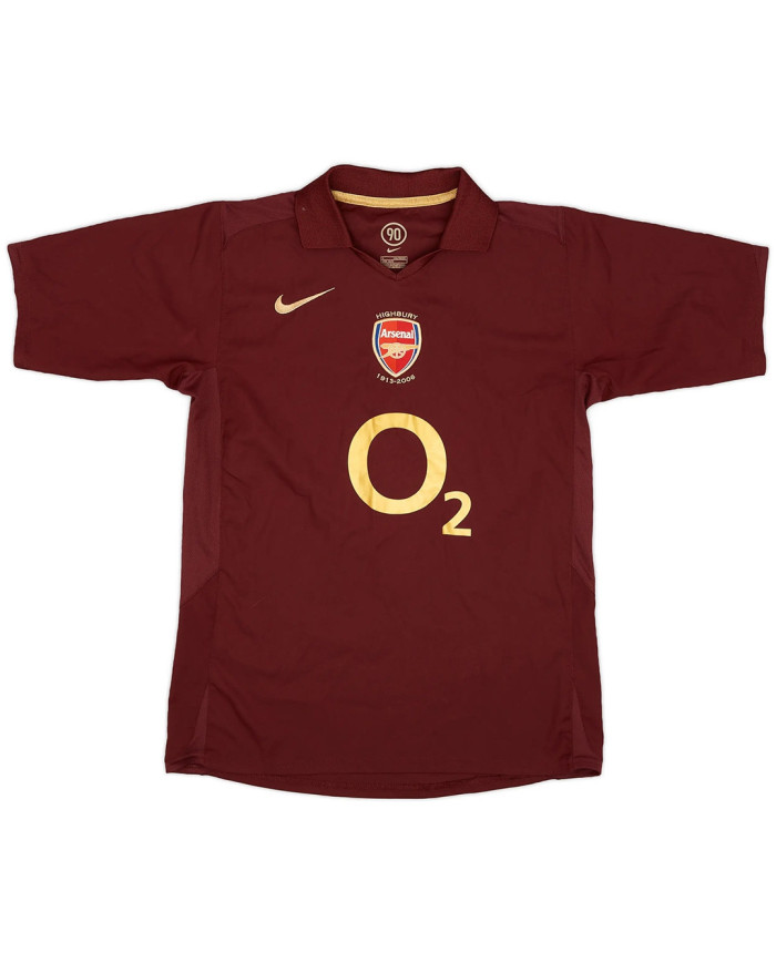 Retro Arsenal Home Jersey 2005/06