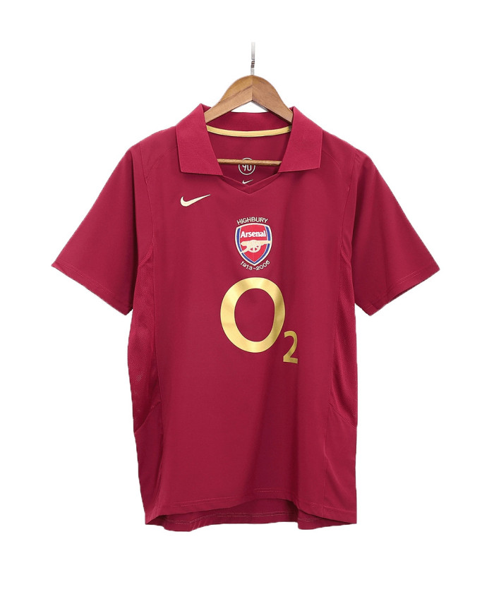 Retro Arsenal Home Jersey 2005/06
