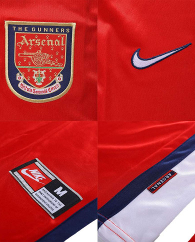 Retro Arsenal Home Jersey 1998/99 Retro Arsenal Home Jersey 1998/99