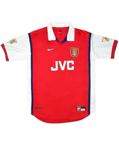 Bergkamp 10 Retro Arsenal Home Jersey 1998/99 Bergkamp 10 Retro Arsenal Home Jersey 1998/99