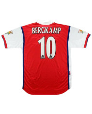 Bergkamp 10 Retro Arsenal Home Jersey 1998/99