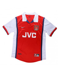 Bergkamp 10 Retro Arsenal Home Jersey 1998/99
