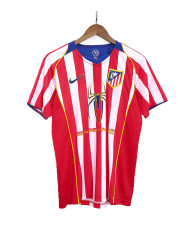 Torres 9 Retro Atletico Madrid Home Jersey 2004/05