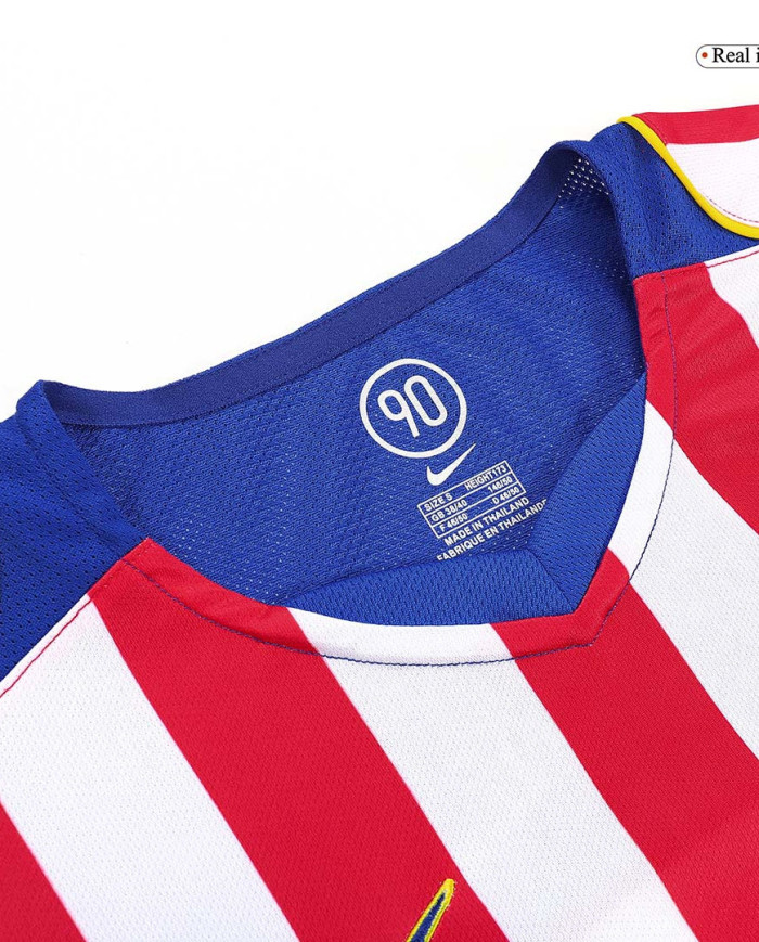 Torres 9 Retro Atletico Madrid Home Jersey 2004/05