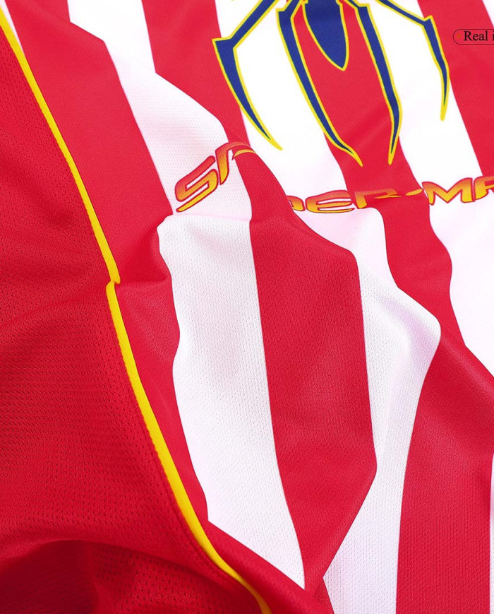 Torres 9 Retro Atletico Madrid Home Jersey 2004/05