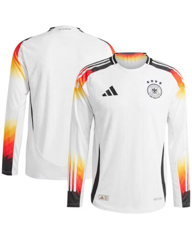 Germany Home Long Sleeve Jersey Player Version Euro 2024 Germany Home Long Sleeve Jersey Player Version Euro 2024