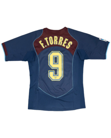 Torres 9 Retro Atletico Madrid Away Jersey 2004/05 Torres 9 Retro Atletico Madrid Away Jersey 2004/05