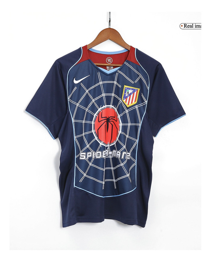 Torres 9 Retro Atletico Madrid Away Jersey 2004/05