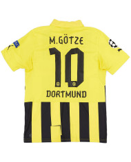 M.Götze 10 Retro Borussia Dortmund UCL Home Jersey 2012/13