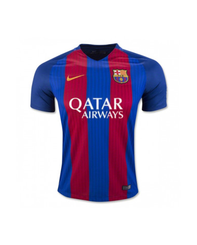 SUÁREZ 9 Barcelona Home Retro Jersey 2016/17