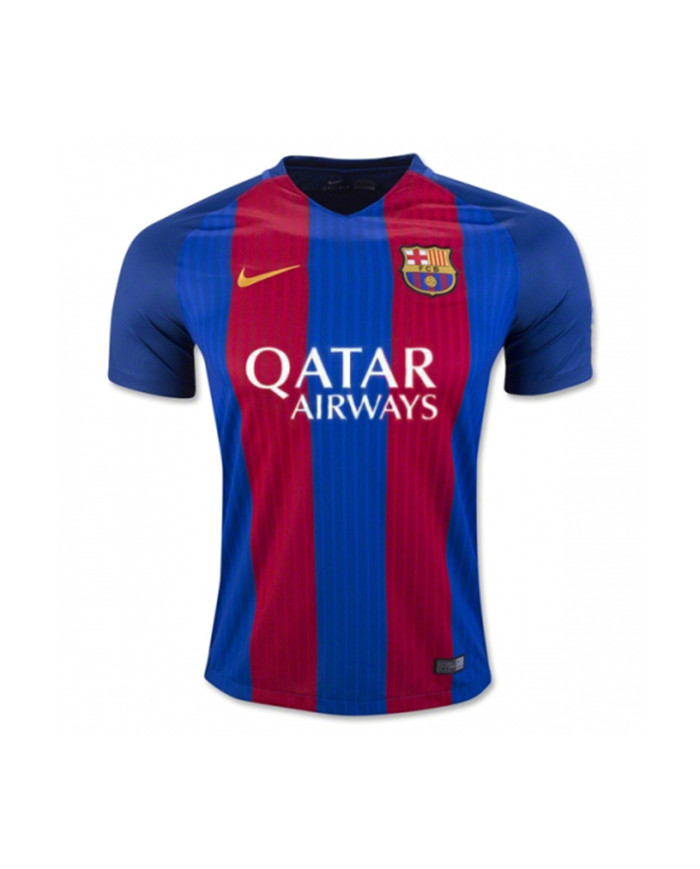SUÁREZ 9 Barcelona Home Retro Jersey 2016/17