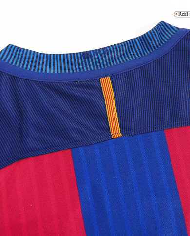 SUÁREZ 9 Barcelona Home Retro Jersey 2016/17
